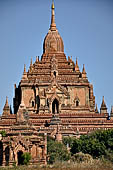 Bagan Myanmar. Htilominlo temple. 